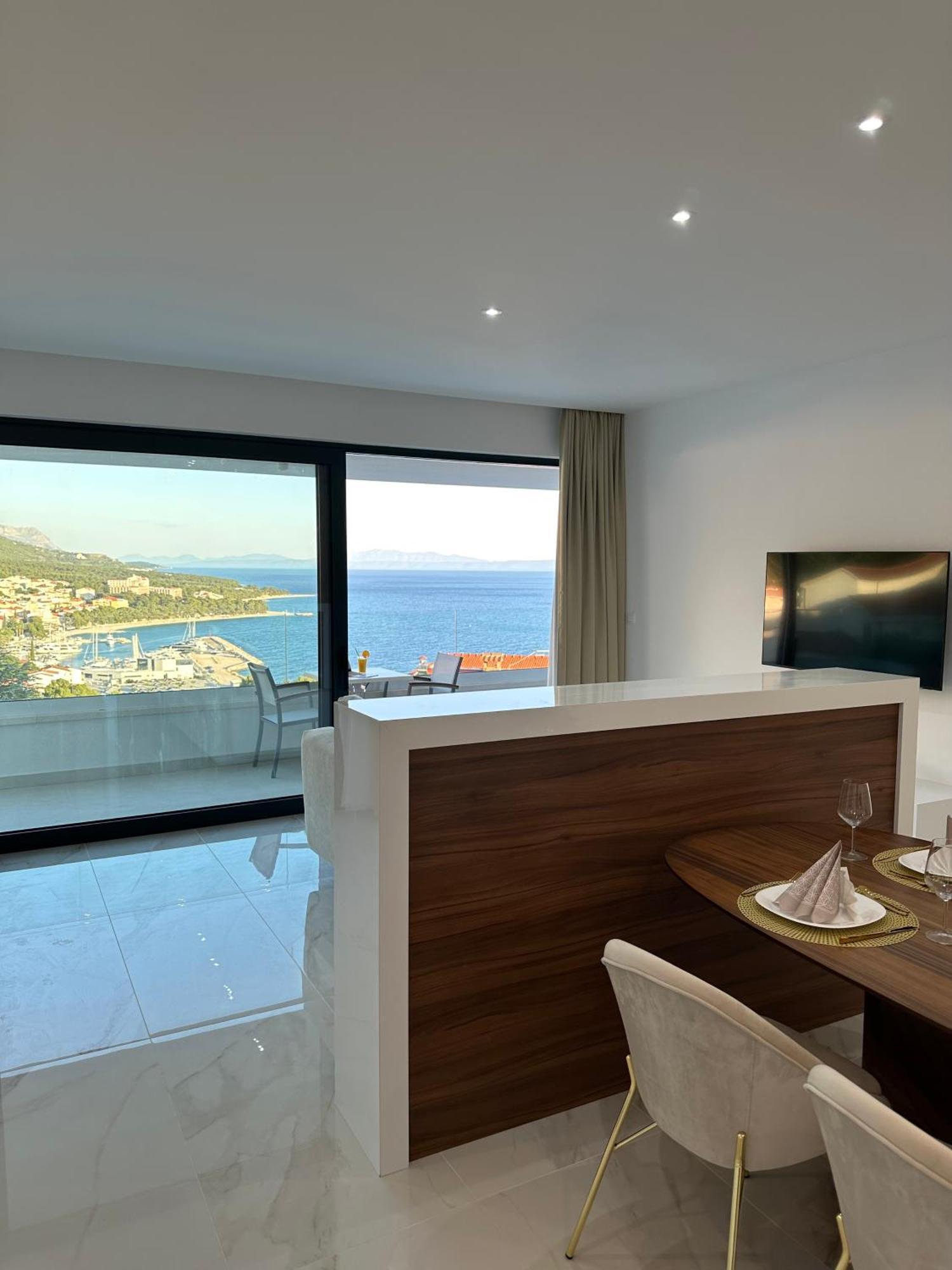Villa Apartment Danny Baška Voda Exteriör bild